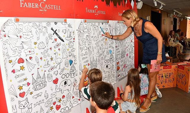 Faber-Castell'den Okula Dönüş Lansmanı: Ünlü Oyuncu Ceyda Düvenci İle Büyük Etkinlik