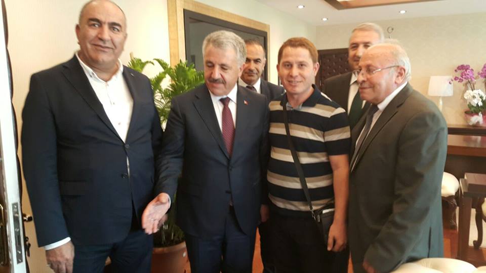 ZORTUL MEDYA'DAN ULAŞTIRMA BAKANINA HAYIRLI OLSUN ZİYARETİ