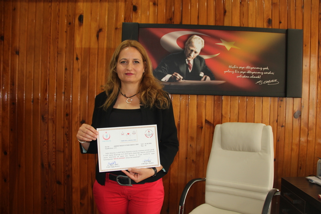 Babaeski Mesleki ve Teknik Anadolu Lisesi Beyaz Bayrağı Aldı