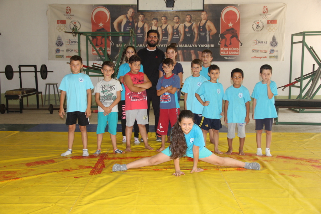 ‘’Minik sporcular taekwondo ile  bu kursta tanıştı’’