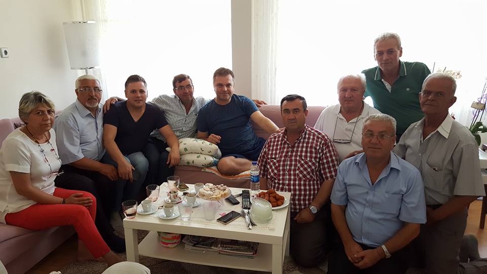 Babaeski Merkez Mahalle Muhtarlarından Geçmiş Olsun Ziyareti
