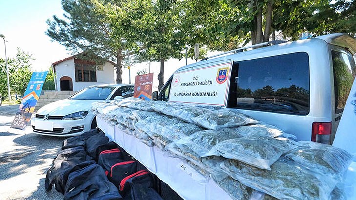 22,6 kilo uyuşturucu madde ele geçirildi