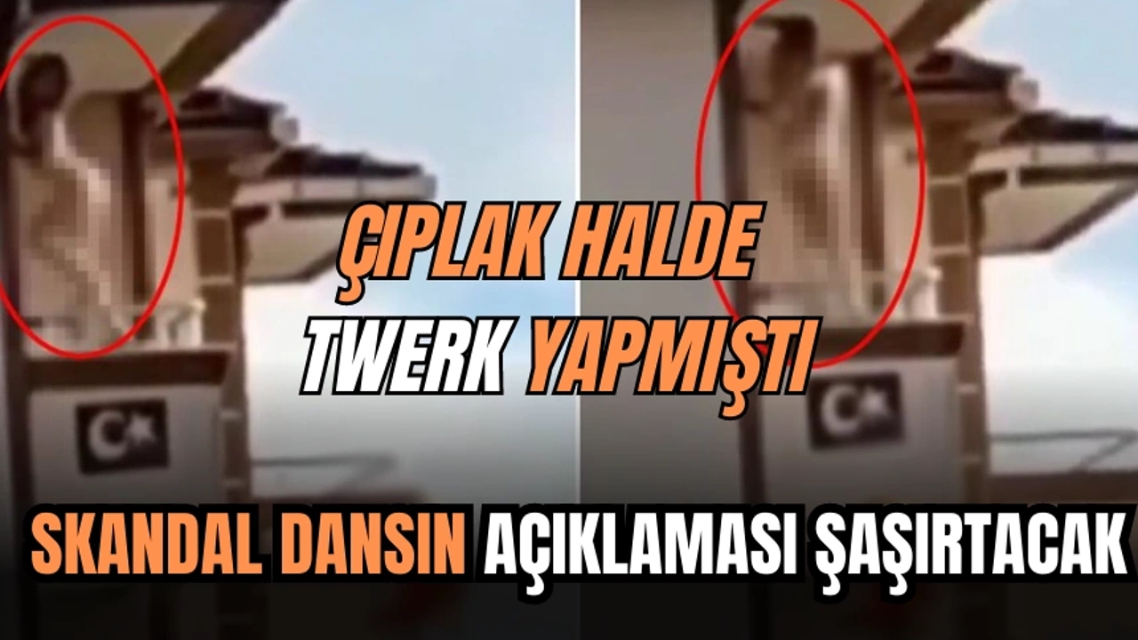 Çıplak dans eden kadın hakkında Tekirdağ Valiliğinden açıklama geldi.