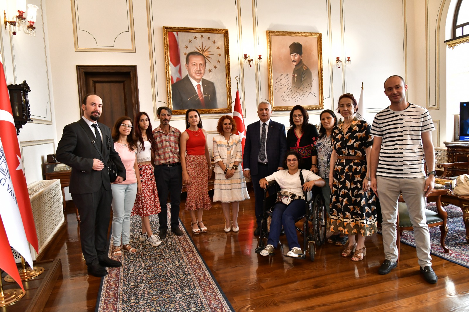 Aziz Yıldırım’a Teşekkür Ziyareti...
