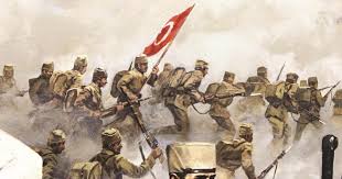 Canlarını feda eden aziz şehitleri ve gazileri 101. yılda da saygı, minnet ve rahmetle anıyoruz