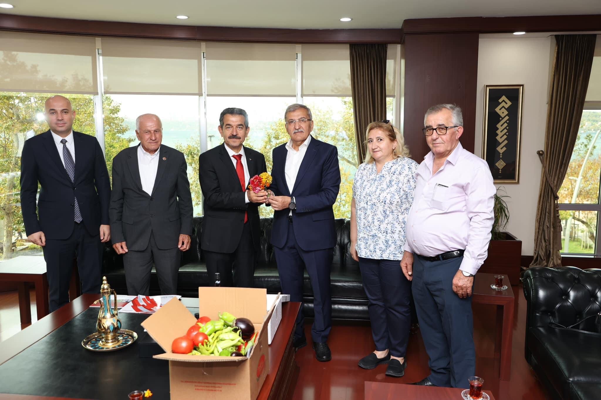 Vali Ekici’den Beykoz Belediyesi’ne ziyaret