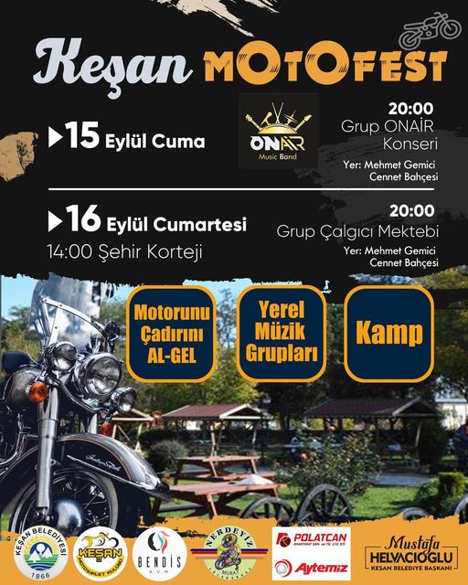 “Keşan Motofest” başlıyor