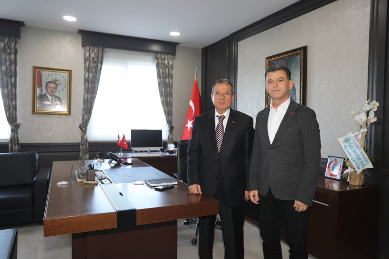 Kapaklı Belediye Başkanı Çetin, Kaymakam Gürdal’ı Ziyaret Etti