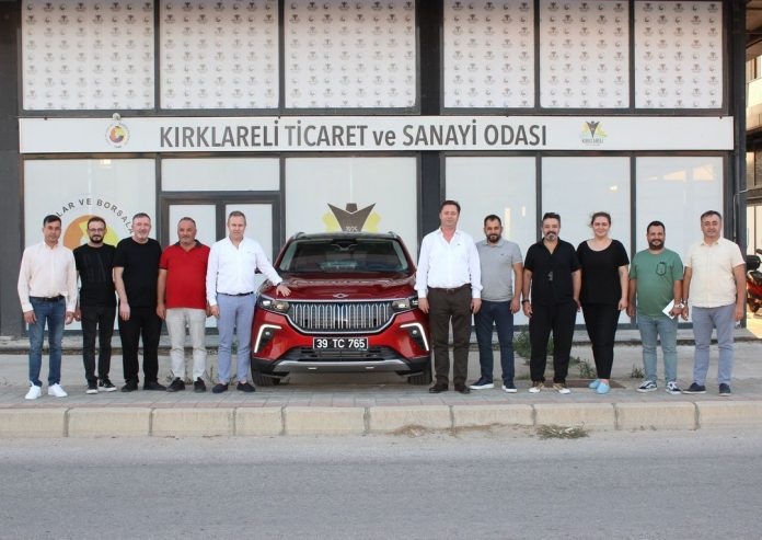 TOGG KIRKLARELİ YOLLARINDA