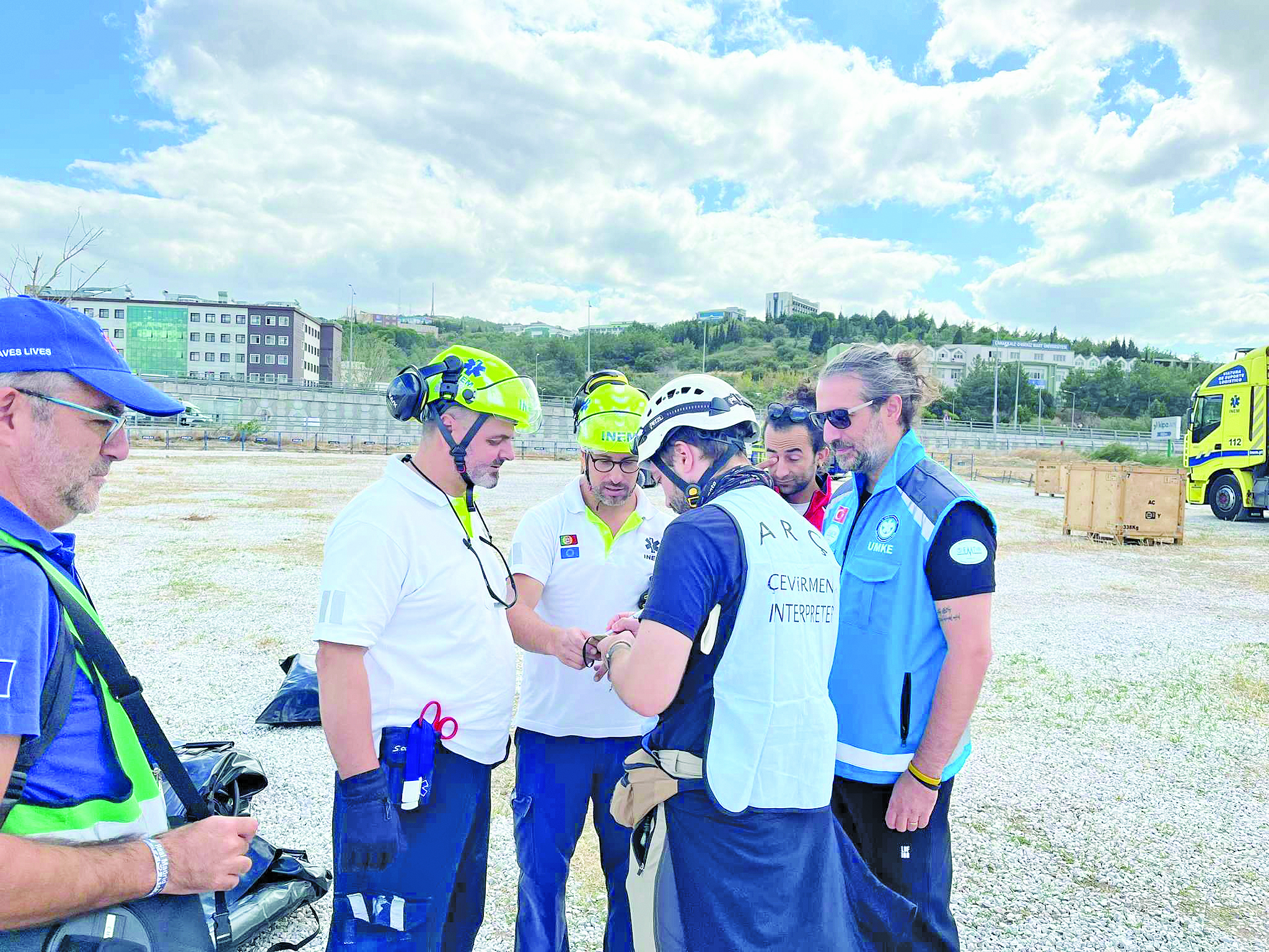 UZM DR BAKAR; ULUSLARARASI TATBİKATTA GÖREV ALDI