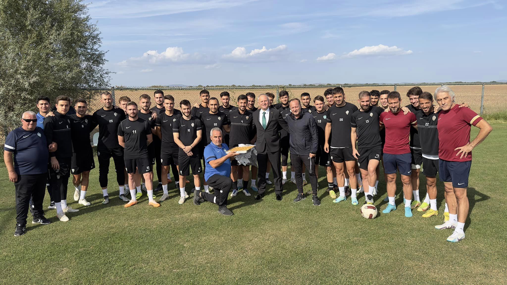 Türker’den Kırklarelispor ziyareti