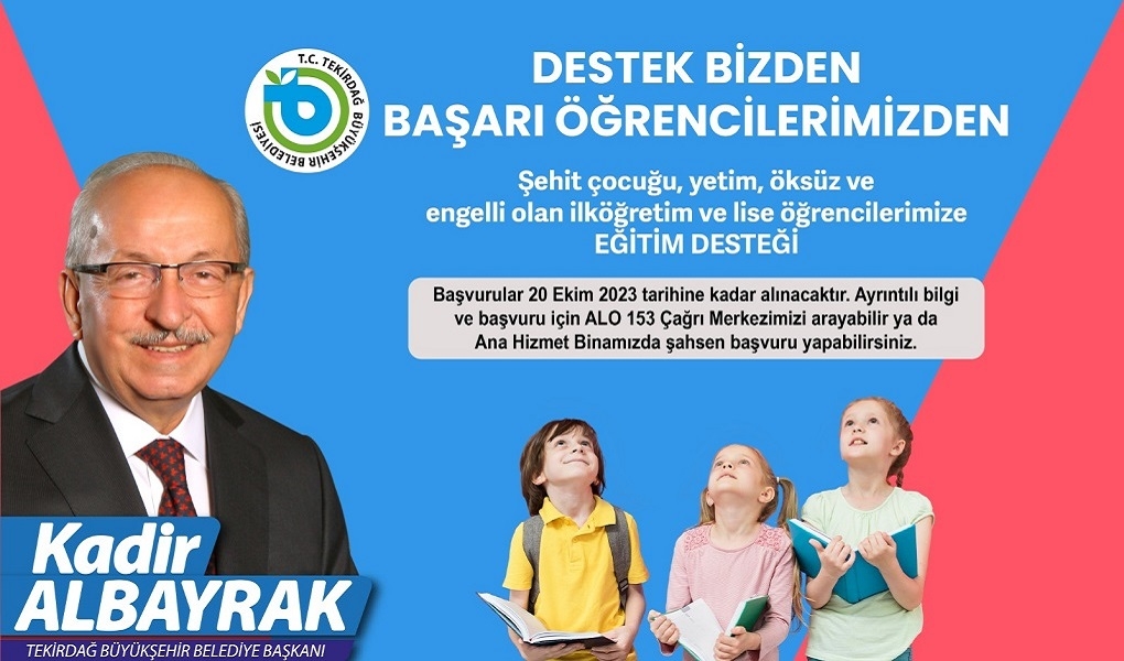 Öğrencilere Eğitim Desteği