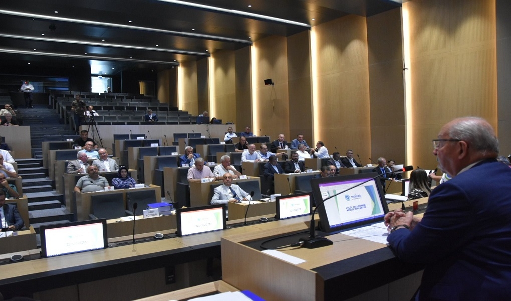 Tekirdağ Büyükşehir Belediyesi Eylül 2023 Dönemi Meclis Toplantısı Gerçekleştirildi