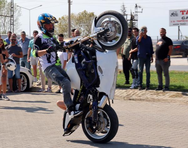 Akrobasisi gösterisi ilgiyle izlendi