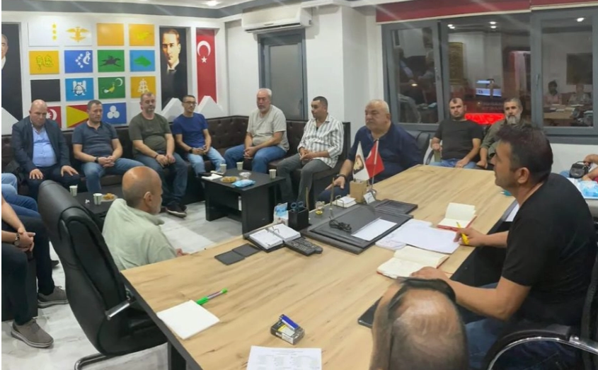 Tacettin Altay'ın Yönetim Kurulu Toplantısı'nı yaptı