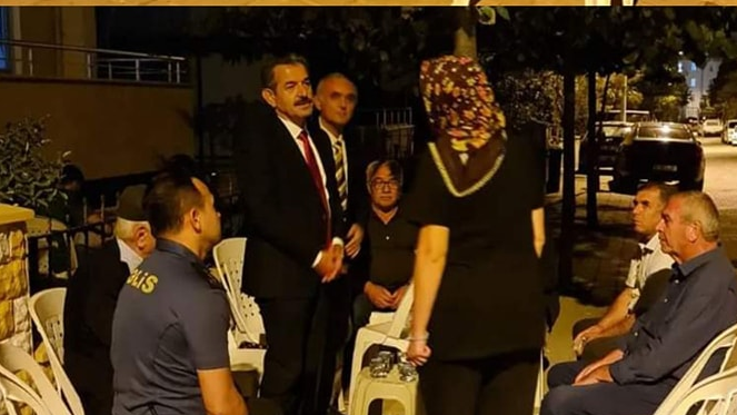 Vali Ekici, Vefat Eden Polisin Babaeski'deki Ailesine Taziye Ziyaretinde Bulundu