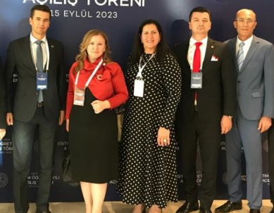 Kadriye Tokat, Milli Eğitim Bakanlığının düzenlediği 2023-2024 Eğitim Öğretim Yılı Açılış Törenine katıldı.