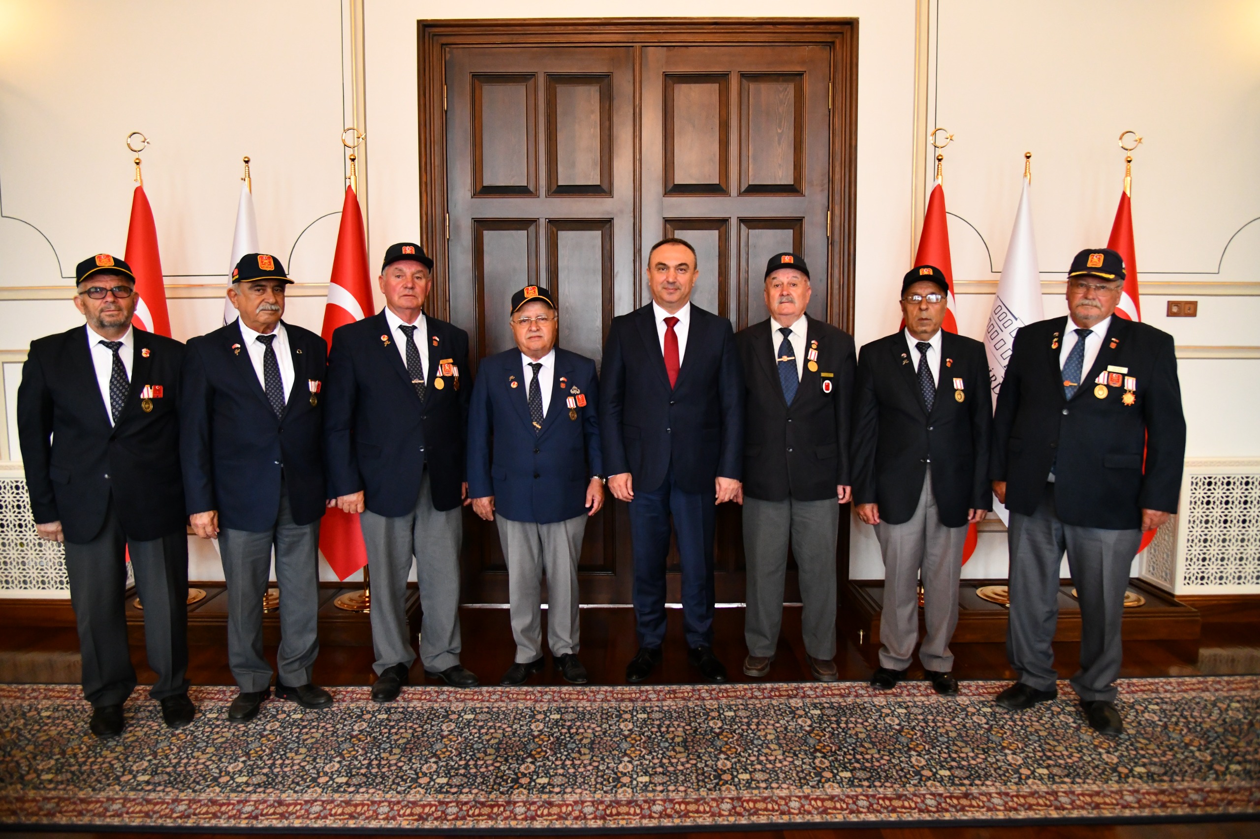Gazilerden Tekirdağ Valisi Soytürk’e Ziyaret