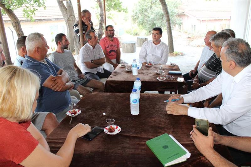 Müdür Aksoy Balıkçıları Ziyaret Etti