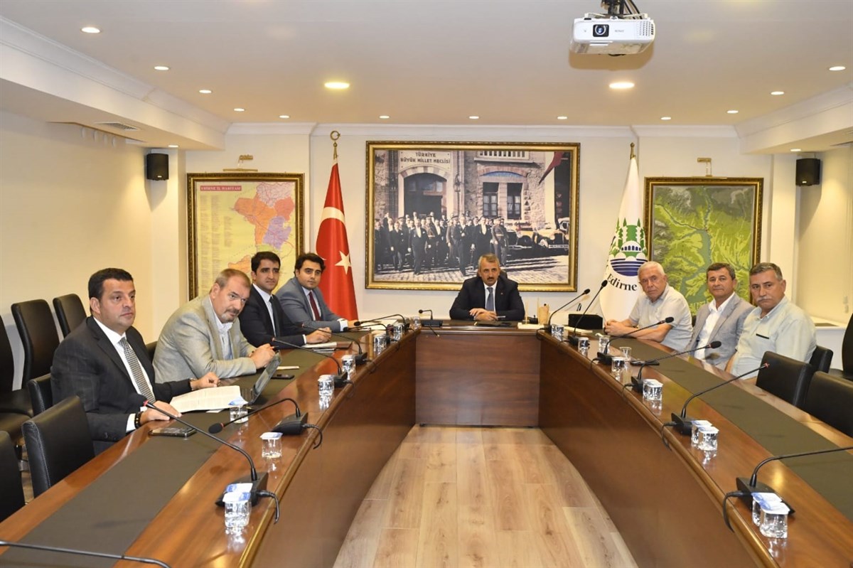 Edirne’de Markalaşma ile İlgili Toplantı Vali Sezer Başkanlığında Yapıldı