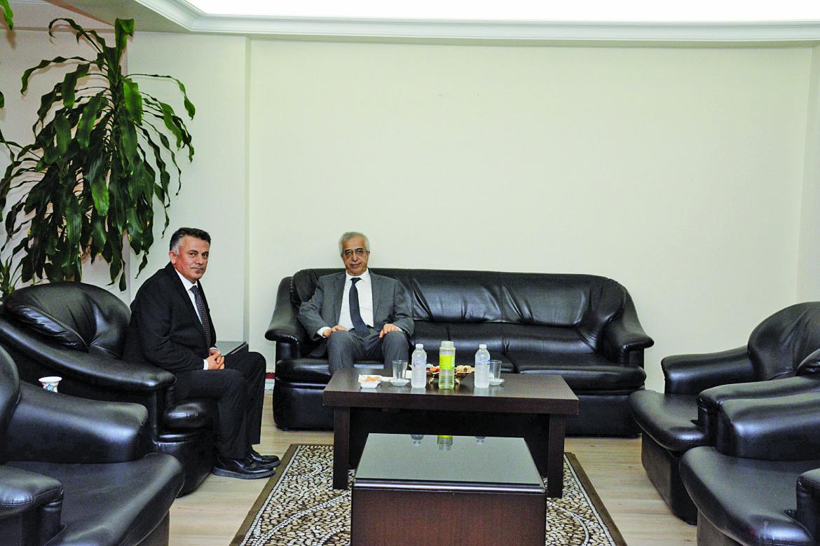 Rektör Şengörür Emniyet Müdürü Çamuroğlu’nu Ziyaret Etti