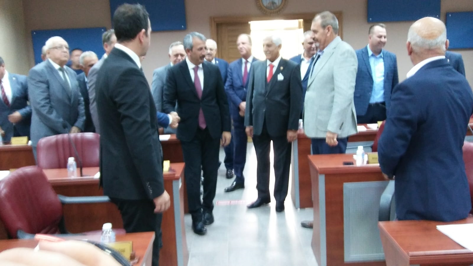 EDİRNE VALİSİ YUNUS SEZER İL GENEL MECİLİSİNE İLK ZİYARETİNİ GERÇEKLEŞTİRDİ...
