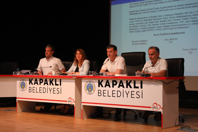 Kapaklı Belediyesi Meclis Toplantıları Tamamlandı