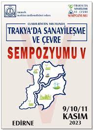Trakya’da Sanayileşme ve Çevre Sempozyumu V.” Düzenlenecek