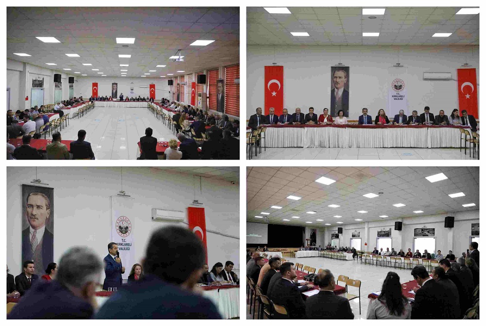 Kırklareli'inde tüm Resmi ve Özel Okulların Genel Durumunun Değerlendirildi