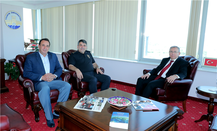 Edirne İl Emniyet Müdürü Onur Karaburun’dan İadeiziyaret