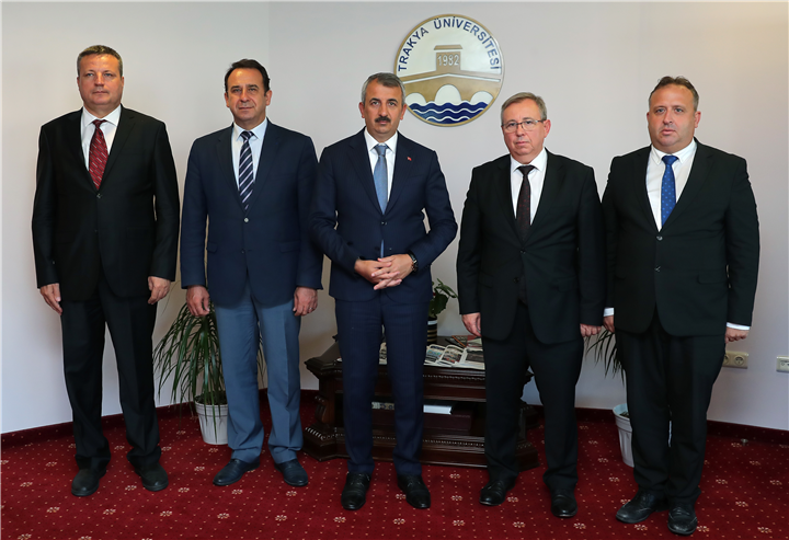 Edirne Valisi Yunus Sezer’den Trakya Üniversitesine Ziyaret