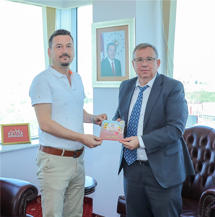 Trakya Üniversitesi Rektörü Tabakoğlu’na Ziyaretler