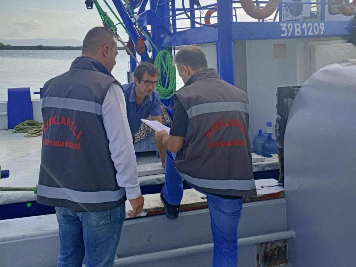 Sürdürülebilir balıkçılığı sağlamak için denetimler yapıldı