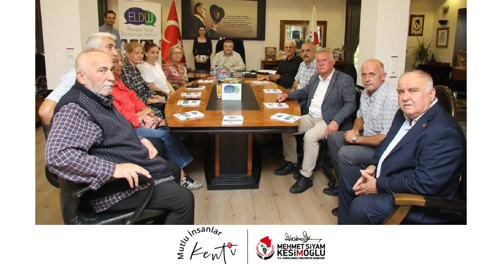 Muhtarlarını Ağırlayarak Katılımcı Demokrasiye Destek Verdi