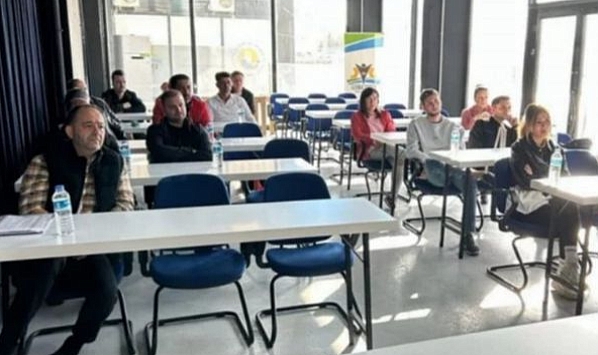 16 Kursiyer Mesleki Yeterlilik Belgesi İçin Sınava Katıldı