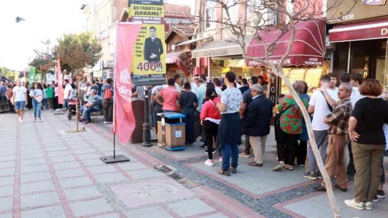 Edirne Tava Ciğer Ustaları, Festival Katılımcılarına 1100 Kilo Ciğerle Müthiş Bir Ziyafet Çekti