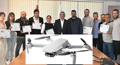 17 GAZETECİYE DRONE EHLİYETİ