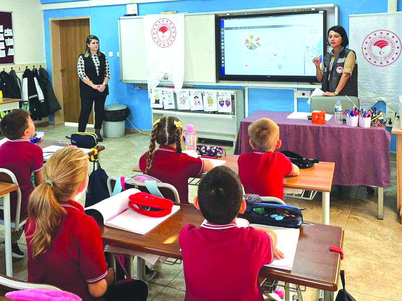 İlkokul Öğrencilerine İsrafın Zararları Anlatıldı