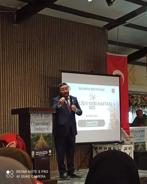 Kırklareli Müftüsü Yusuf Eviş, Gaziantep’te Konferans Verdi