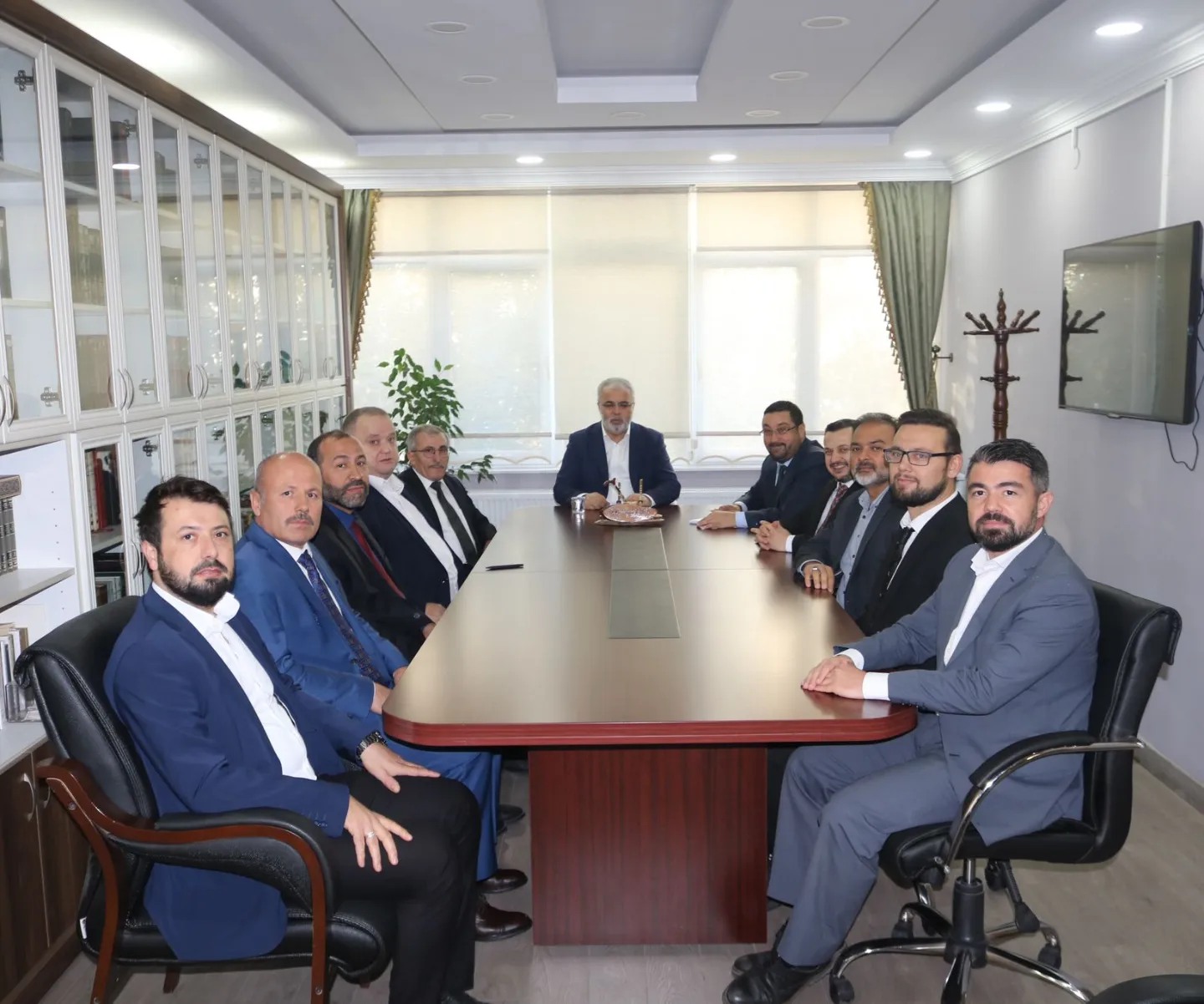 İlçe Müftüleri ile toplantı yapıldı