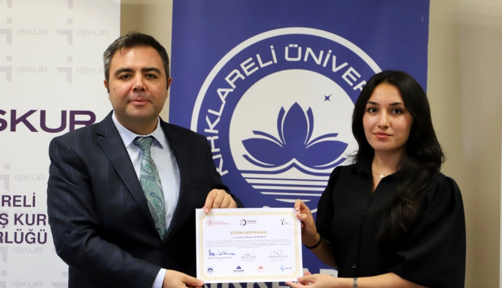 Sertifikalarını aldılar