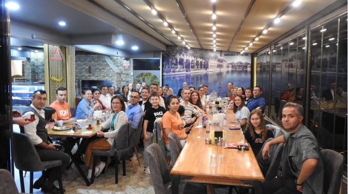 Lüleburgaz Kaymakamlığı veda yemeği düzenledi