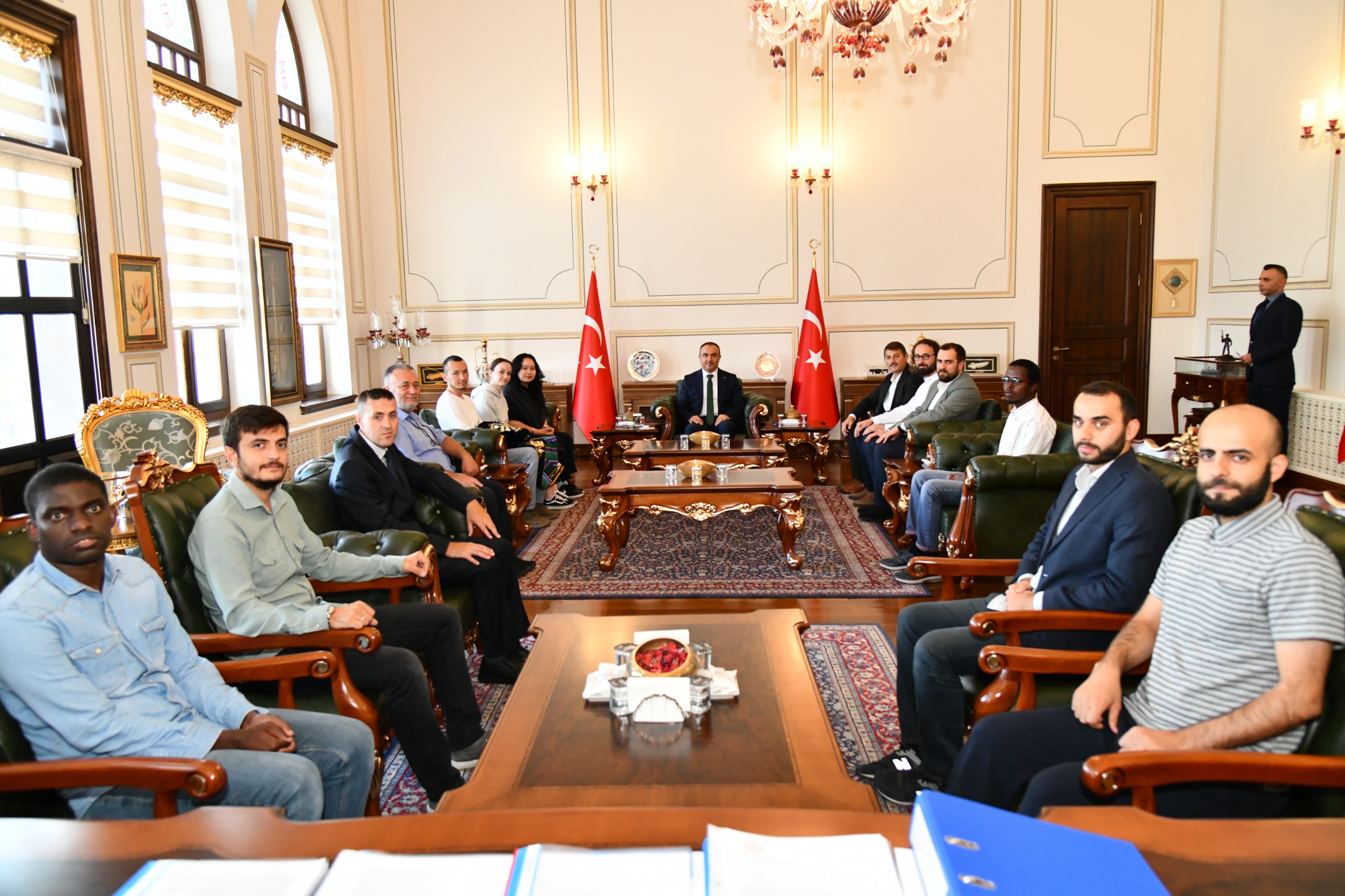 TUDER Başkan ve Üyelerinden Vali Soytürk’e Ziyaret