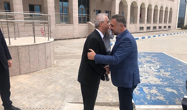 Ak Parti Kırklareli Milletvekili Sarıçam'dan Kırklareli Üniversitesi Rektörü Şengörür'e Ziyaret