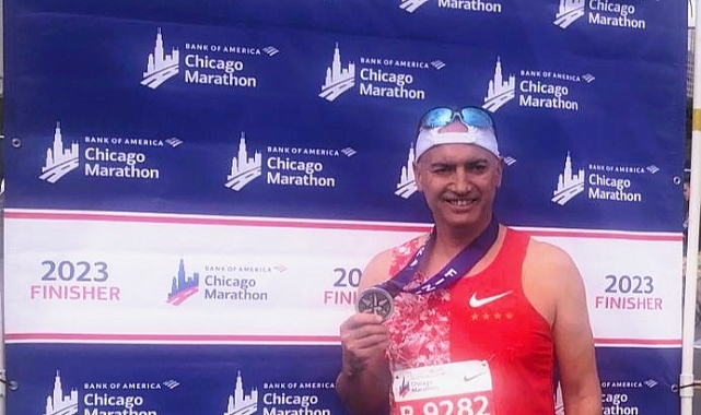 Babaeski Belediyesi Çalışanı Umut Işık, Chicago Maratonunda Türkiye'yi Başarıyla Temsil Etti
