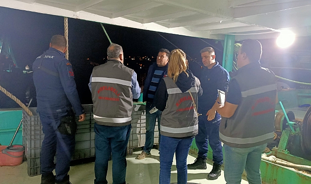 Balıkçı Barınağı denetlendi