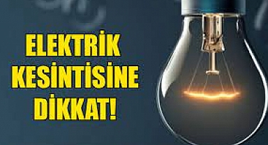 Elektrik Kesintisi...