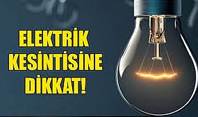 Elektrik Kesintisi...