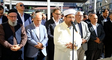 Gıyabi Cenaze Namazı Kılındı