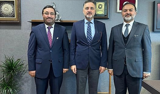 Milletvekili Sarıçam, Kırklareli İl Müftüsü ve Vize İlçe Müftüsü'nü Ağırladı